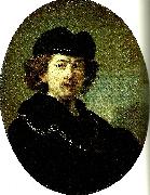 autoportrait a' la toque Rembrandt Peale
